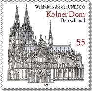Bund, Michel Nr. 2329 postfrisch - Weltkulturerbe der UNESCO Kölner Dom