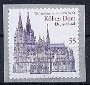 Bund, Michel Nr. 2330 postfrisch - Weltkulturerbe der UNESCO Kölner Dom selbstklebend