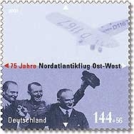 Bund, Michel Nr. 2331 postfrisch - 75 Jahre Nordatlantikflug Ost-West