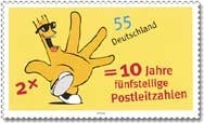 Bund, Michel Nr. 2344 postfrisch - Post - 2003 10 Jahre fünfstellige PLZ