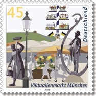 Bund, Michel Nr. 2356 postfrisch - Viktualienmarkt München
