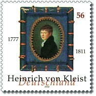 Bund, Michel Nr. 2283 postfrisch - 225. Geburtstag Heinrich von Kleist