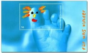 Bund, Block 60 postfrisch - Für uns Kinder 2002