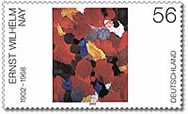 Bund, Michel Nr. 2267 postfrisch - 100. Geburtstag Ernst Wilhelm Nay