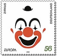 Bund, Michel Nr. 2252 postfrisch - EUROPA-Marke 2002 - Zirkus