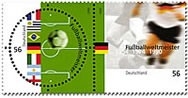 Bund, Michel Nr. 2258-2259 postfrisch - Fußballweltmeister im 20. Jahrhundert