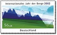 Bund, Michel Nr. 2231 postfrisch - Umweltschutz 2002 Internationales Jahr der Berge