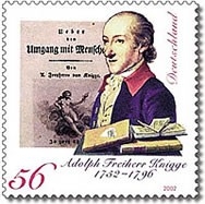 Bund, Michel Nr. 2241 postfrisch - 250. Geburtstag Adolph Freiherr Knigge