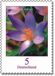Bund, Michel Nr. 2480 postfrisch - Freimarke Blumen 5 cent - Krokus