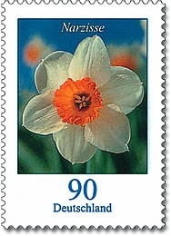 Bund, Michel Nr. 2506 postfrisch - Freimarken Blumen: 90 cent Narzisse
