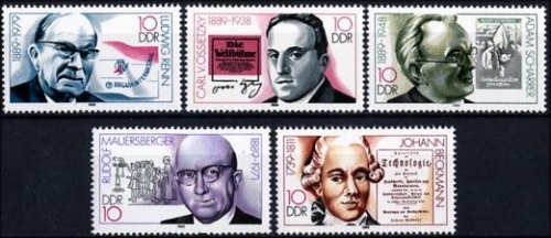 DDR, MiNr. 3230-3234 postfrisch
