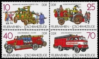 DDR, MiNr. 3101-3104 Viererblock postfrisch