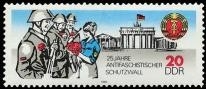 DDR, MiNr. 3037 postfrisch - 25 Jahre Antifaschistischer Schutzwall 1986