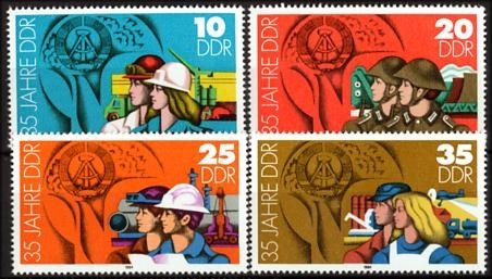 DDR, MiNr. 2898-2901 postfrisch
