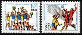 DDR, MiNr. 2814-2815 postfrisch - Kinder- und Jugendspartakiade 1983