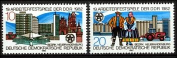 DDR, MiNr. 2706-2707 postfrisch