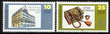DDR, MiNr. 2733-2734 postfrisch - Leipziger Herbstmesse 1982