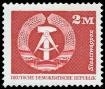 DDR, MiNr. 2550 postfrisch - 2 Mark Freimarken: Aufbau in der DDR. Kleinformat