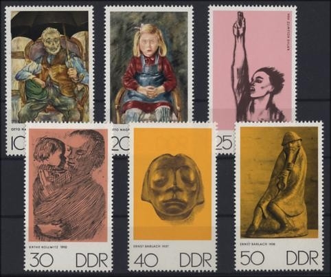 DDR, MiNr. 1607-1612 postfrisch - Kunstwochen 1970