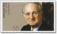 Bund, Michel Nr. 2528 postfrisch - Johannes Rau Bundespräsident a. D.