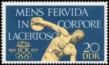 DDR, MiNr. 1660 postfrisch - 20 Jahre Nationales Olympisches Komitee (NOK)