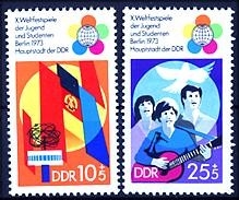 DDR, MiNr. 1829-1830 postfrisch