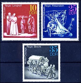 DDR, MiNr. 1850-1852 postfrisch