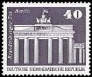 DDR, MiNr. 1879 postfrisch - 40 Pf. Brandeburger Tor