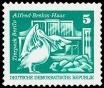 DDR, MiNr. 1947 postfrisch - 5 Pf. Ausfbau Kleinformat Pelikan Tierpark Berlin