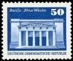 DDR, MiNr. 1948 postfrisch - 50 Pf. Aufbau Kleinformat - Neue Wache Berlin