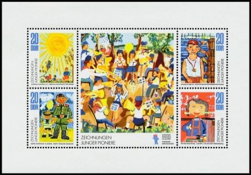 DDR, MiNr. 1991-1994 Kleinbogen postfrisch