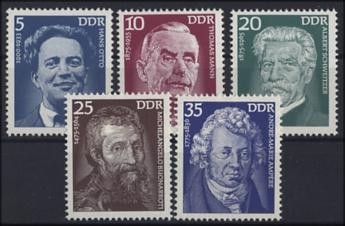 DDR, MiNr. 2025-2029 postfrisch