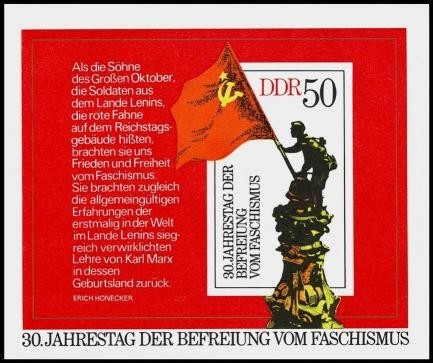 DDR, Block 42 postfrisch - 30. Jahrestag der Befreiung vom Faschismus