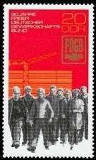 DDR, MiNr. 2054 postfrisch - 30 Jahre Freier Deutscher Gewerkschaftsbund (FDGB)
