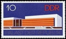 DDR, MiNr. 2121 postfrisch - Eröffnung des Palastes der Republik, Berlin