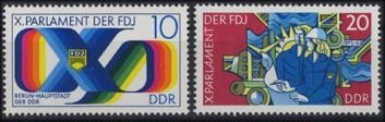 DDR, MiNr. 2133-2134 postfrisch