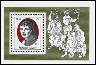 DDR, Block 51 postfrisch - Heinrich von Kleist