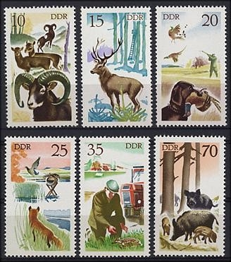 DDR, MiNr. 2270-2275 postfrisch