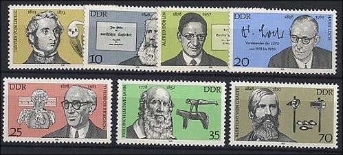 DDR, MiNr. 2336-2342 postfrisch - Bedeutende Persönlichkeiten
