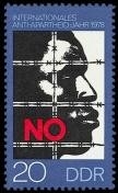 DDR, MiNr. 2369 postfrisch - Anti Apartheid