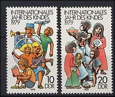 DDR, MiNr. 2422-2423 postfrisch - Internationales Jahr des Kindes 1977