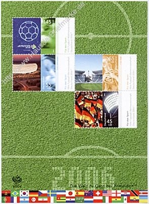 Bund, Block 67 postfrisch - FIFA Fußball Weltmeisterschaft Deutschland 2006