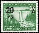 DDR, MiNr. 449 postfrisch - Hochwasser Geschädigte
