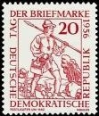 DDR, MiNr. 544 postfrisch - Tag der Briefmarke 1956