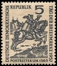DDR, MiNr. 600 postfrisch - Tag der Briefmarke 1957