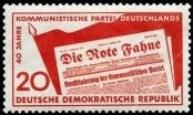 DDR, MiNr. 672 postfrisch - 40 Jahre KPD Deutschland