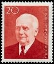 DDR, MiNr. 673 postfrisch - 83. Geburtstag von Präsident Wilhelm Pieck