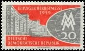 DDR, MiNr. 712 postfrisch - Leipziger Herbstmesse 1959