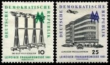 DDR, MiNr. 813-814 postfrisch - Leipziger Frühjahrsmesse 1961