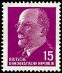 DDR, MiNr. 847 postfrisch - 15 Pf lila - Walter Ulbricht